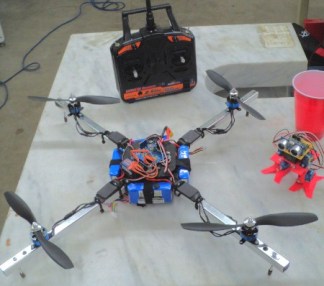 This kit includes everything you need for a roboto quadroter except a radio (next item).Photo Credit: Kencf0618